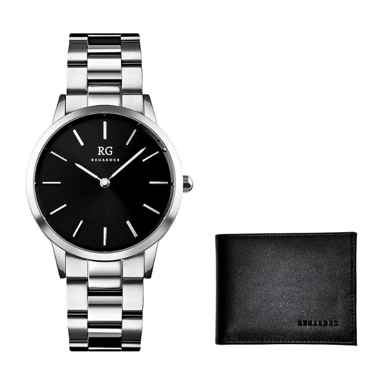 SET ICONIC ESPÍRITU DE PLATA + BILLETERA