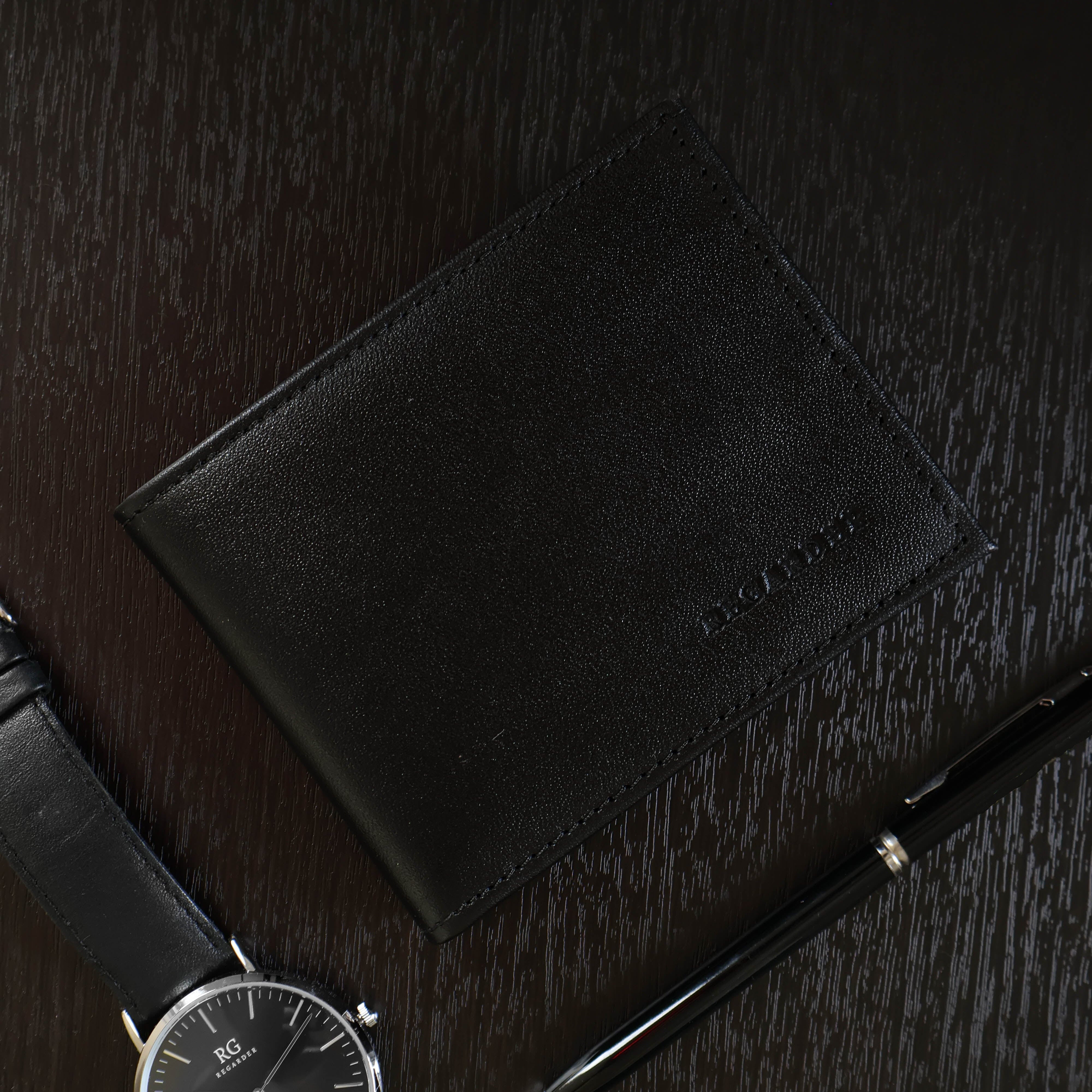 SET CLASSIC PERLA NEGRA + BILLETERA